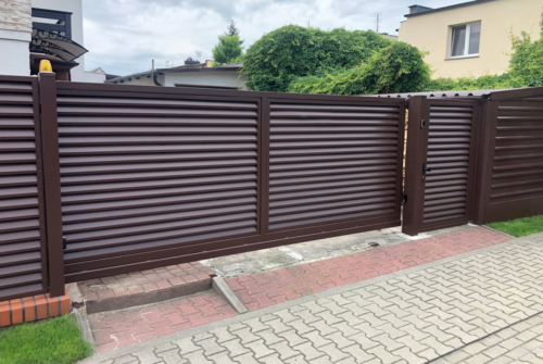 Ogrodzenia stalowe i drewniane, nowoczesne i klasyczne, ocynkowane, malowane proszkowo - KIM Ogrodzenia Budzyń
