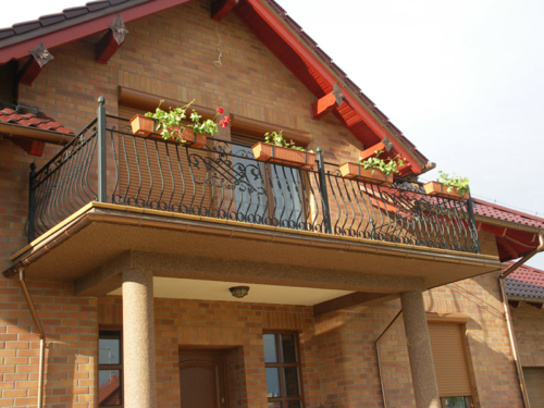 Balustrady zewnętrzne i wewnętrzne, stalowe, nowoczesne,  tradycyjne, ozdobne - KIM Ogrodzenia Budzyń