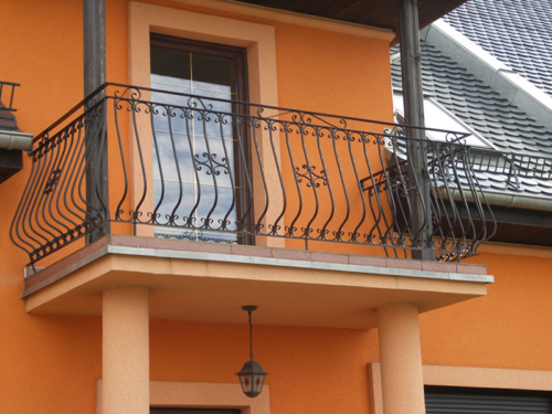 Balustrady zewnętrzne i wewnętrzne, stalowe, nowoczesne,  tradycyjne, ozdobne - KIM Ogrodzenia Budzyń