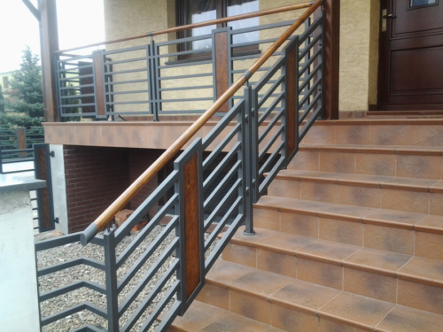 Balustrady zewnętrzne i wewnętrzne, stalowe, nowoczesne,  tradycyjne, ozdobne - KIM Ogrodzenia Budzyń