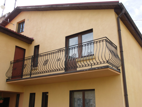 Balustrady zewnętrzne i wewnętrzne, stalowe, nowoczesne,  tradycyjne, ozdobne - KIM Ogrodzenia Budzyń