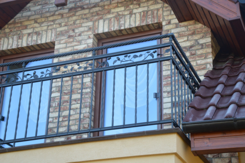 Balustrady zewnętrzne i wewnętrzne, stalowe, nowoczesne,  tradycyjne, ozdobne - KIM Ogrodzenia Budzyń