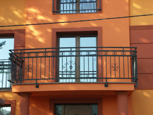 Balustrady zewnętrzne i wewnętrzne, stalowe, nowoczesne,  tradycyjne, ozdobne - KIM Ogrodzenia Budzyń