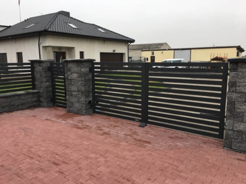 Projektujemy, wykonujemy i montujemy furtki, bramy przesuwne, skrzydłowe - KIM Ogrodzenia Budzyń