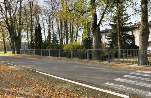 Ogrodzenie stalowe dla Nadleśnictwa Podanin - cynkowane, malowane proszkowo