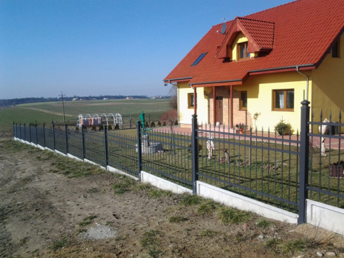 Ogrodzenia stalowe, cynkowane, malowane proszkowo, nowoczesne, tradycyjne, ozdobne - KIM Ogrodzenia Bydzyń