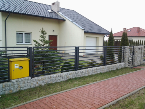 Ogrodzenia stalowe, cynkowane, malowane proszkowo, nowoczesne, tradycyjne, ozdobne - KIM Ogrodzenia Bydzyń