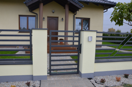 Ogrodzenia stalowe, cynkowane, malowane proszkowo, nowoczesne, tradycyjne, ozdobne - KIM Ogrodzenia Bydzyń