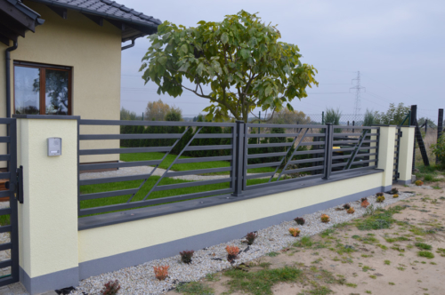 Ogrodzenia stalowe, cynkowane, malowane proszkowo, nowoczesne, tradycyjne, ozdobne - KIM Ogrodzenia Bydzyń