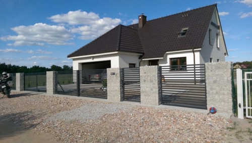 Ogrodzenia stalowe i drewniane, nowoczesne i klasyczne, ocynkowane, malowane proszkowo - KIM Ogrodzenia Budzyń