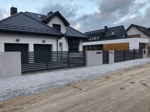 Ogrodzenia stalowe, cynkowane, malowane proszkowo, nowoczesne, tradycyjne, ozdobne - KIM Ogrodzenia Bydzyń