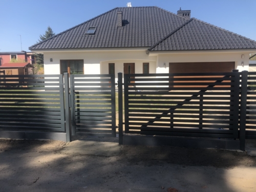 Ogrodzenia stalowe, cynkowane, malowane proszkowo, nowoczesne, tradycyjne, ozdobne - KIM Ogrodzenia Bydzyń