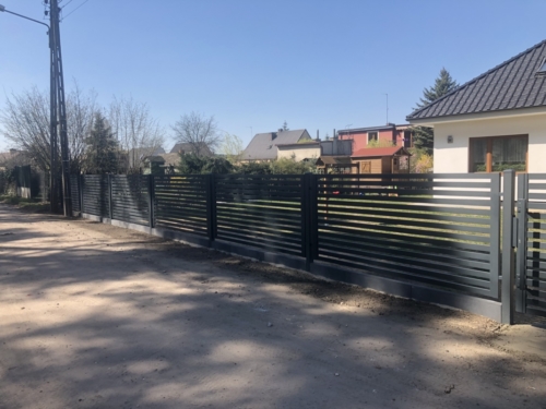 Ogrodzenia stalowe, cynkowane, malowane proszkowo, nowoczesne, tradycyjne, ozdobne - KIM Ogrodzenia Bydzyń