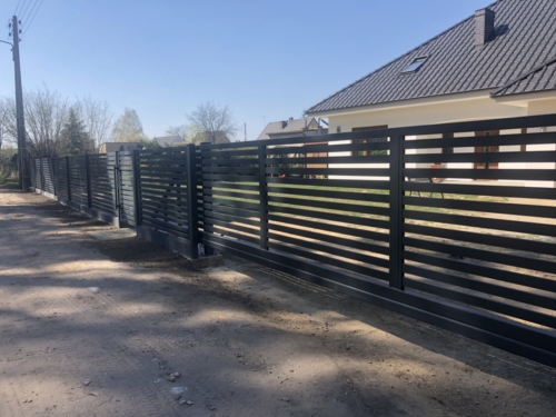 Ogrodzenia stalowe, cynkowane, malowane proszkowo, nowoczesne, tradycyjne, ozdobne - KIM Ogrodzenia Bydzyń