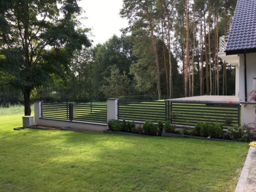 Ogrodzenia stalowe, cynkowane, malowane proszkowo, nowoczesne, tradycyjne, ozdobne - KIM Ogrodzenia Bydzyń