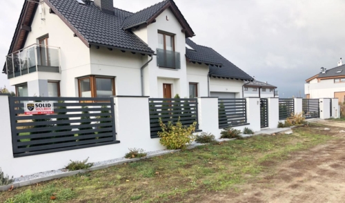 Ogrodzenia stalowe, cynkowane, malowane proszkowo, nowoczesne, tradycyjne, ozdobne - KIM Ogrodzenia Bydzyń