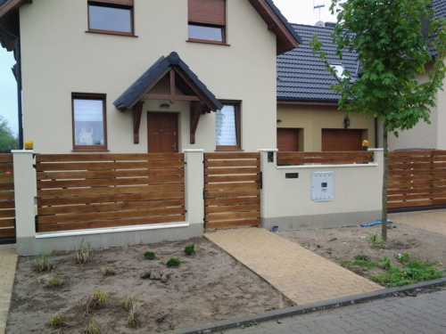 Ogrodzenia stalowe i drewniane, nowoczesne i klasyczne, ocynkowane, malowane proszkowo - KIM Ogrodzenia Budzyń