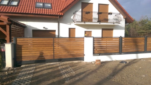 Ogrodzenia stalowe i drewniane, nowoczesne i klasyczne, ocynkowane, malowane proszkowo - KIM Ogrodzenia Budzyń