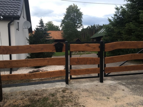 Ogrodzenia drewniane - KIM Ogrodzenia Budzyń