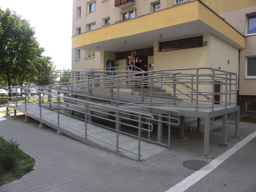 Podjazdy i pochylnie dla niepełnosprawnych - KIM Ogrodzenia Budzyń